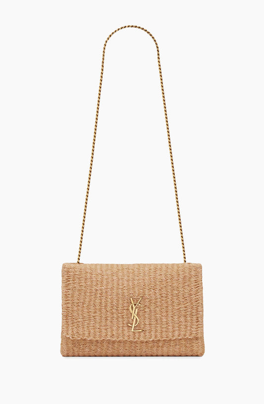 Tan Raffia Bag