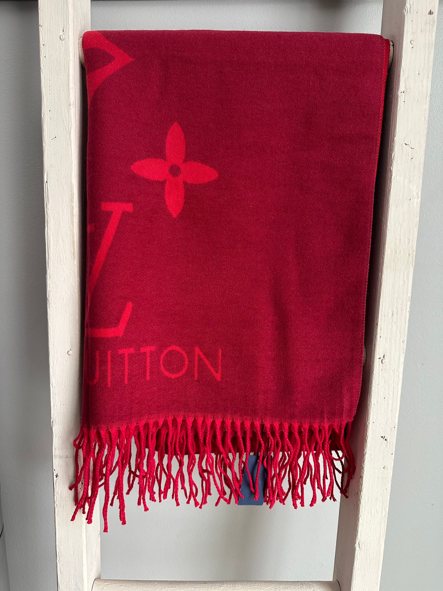 Red Designer Scarf